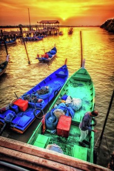 sail into the sunrise