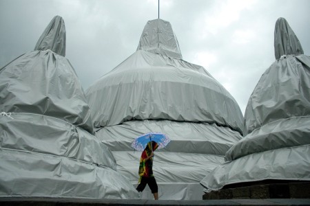 Borobudur In The Cover