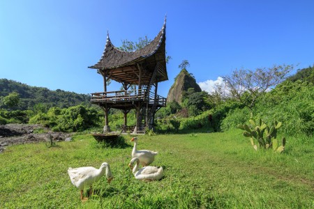 Peaceful moments at the bottom of Sianok canyon
