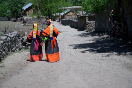 TWO KALASH WOMEN