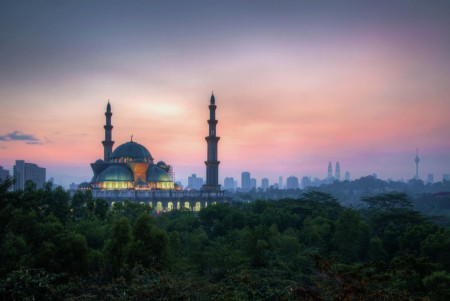 Sunrise at Masjid Wilayah