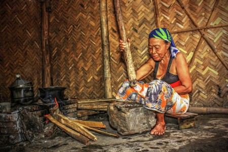 Traditional kitchen in east java