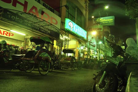 Waiting for passengers on Malioboro