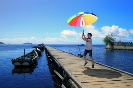 Flying with the Wind