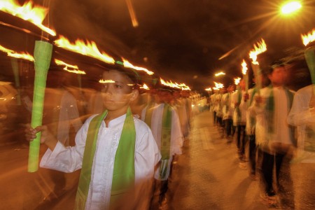 Parade On The Eve Of Eid