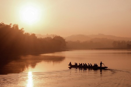 Indahnya Pagi di Waduk Tempuran