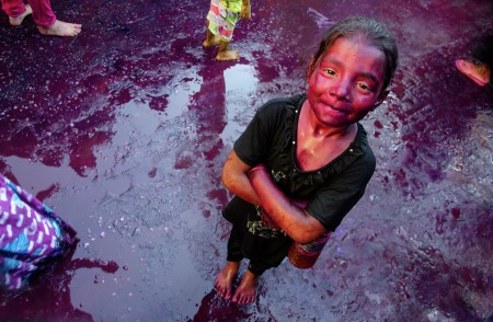 A happy holi smile