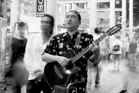 Sing for coins