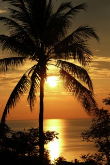 Sunset at labatan hill