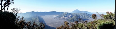 Panorama of Bromo