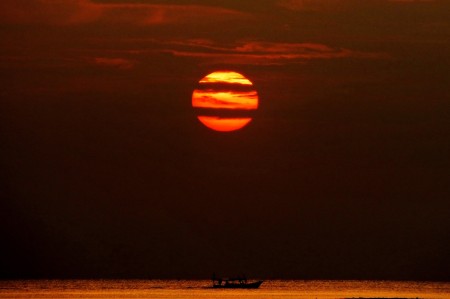 Boat and SUn