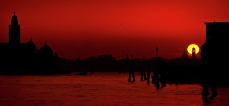 Sunset in Venice