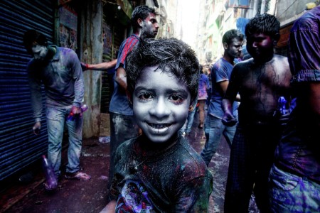 The Boy from Holi Festival