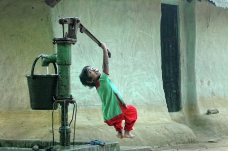 Enthousistic Little Girl