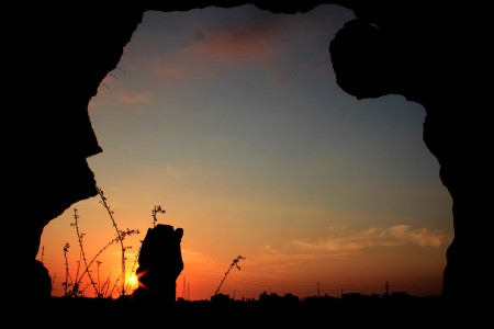 Senja di Karst Maros