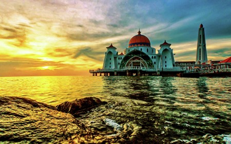 The Malacca Straits Mosque