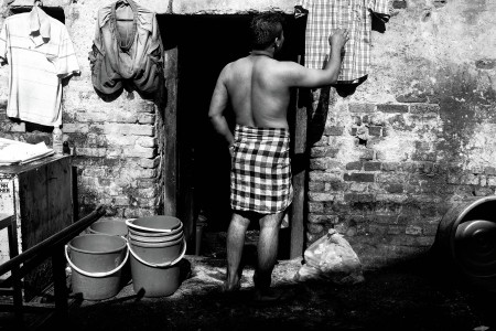 After shower