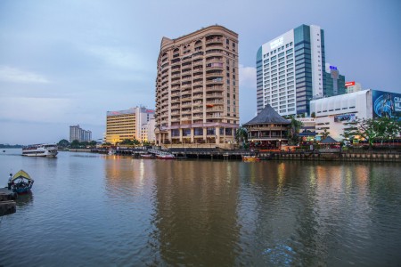 Kuching cityscape
