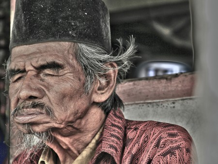 Old Blind man