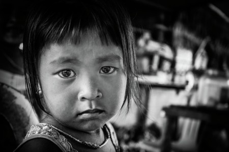 A little girl