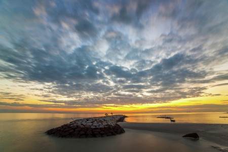 Sunrise of Tg Tokong