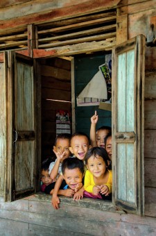 Keceriaan anak Singkawang