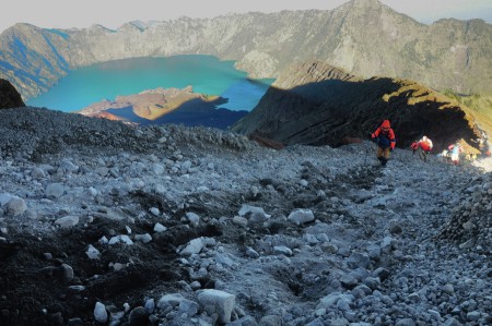 Climbing Mount Rinjani