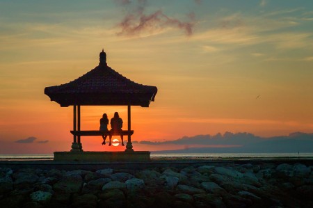 Romantic sunrise
