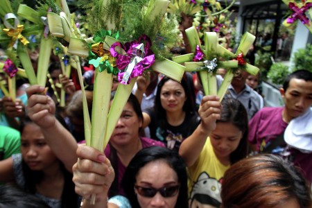 Palm blessing