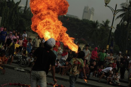 fire show