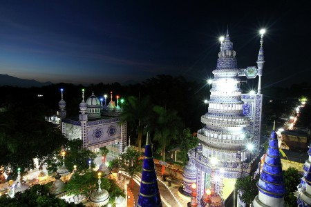 Sparkling Tiban Mosque