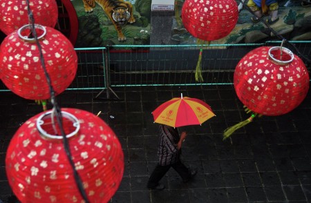 Walking through the lantern