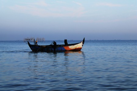 Lonely boat