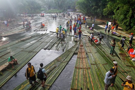 Bamboo Rafting Festival