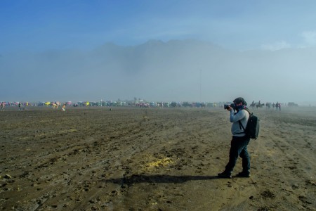 Travelling to visit Mount Bromo