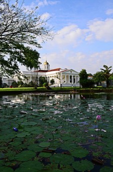 side of bogor palace