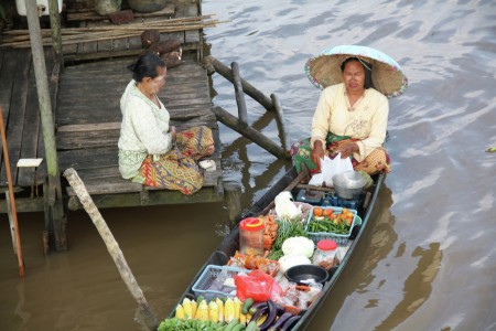 Floating Market - Banjarmasin (South Kalimantan)