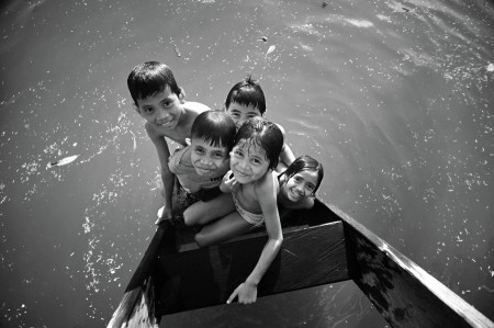 cheerful childhood