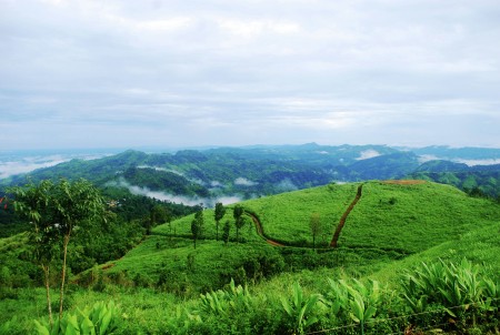 A view from the pick of Keokradong