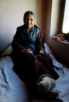 Old Lady in Leh