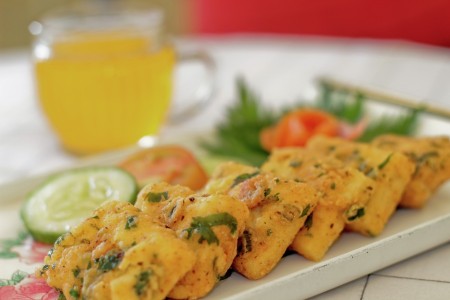 Traditional Deep Fried Indonesian Tofu