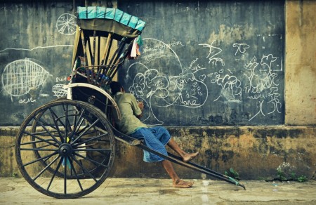 conceiving his imagination