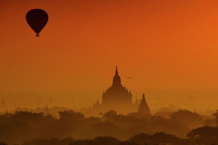 one fine morning in Bagan