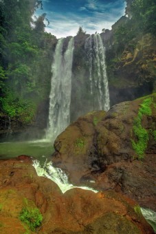 Sisi lain Air terjun Gallang