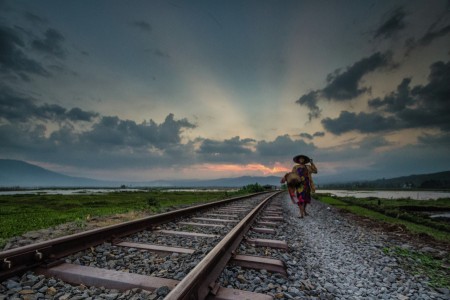 Kembali pulang, hari sudah senja