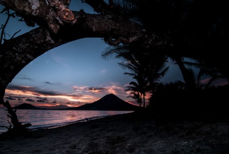 Dusk at Tuada Beach - Halmahera