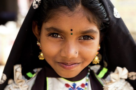 innocent smile