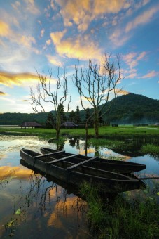 One early morning at Tamblingan