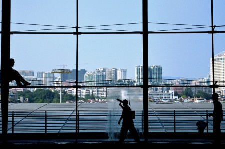 Clean The Window For See beautiful world