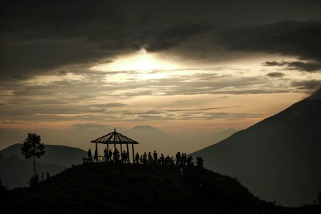 Sunrise in Wonosobo